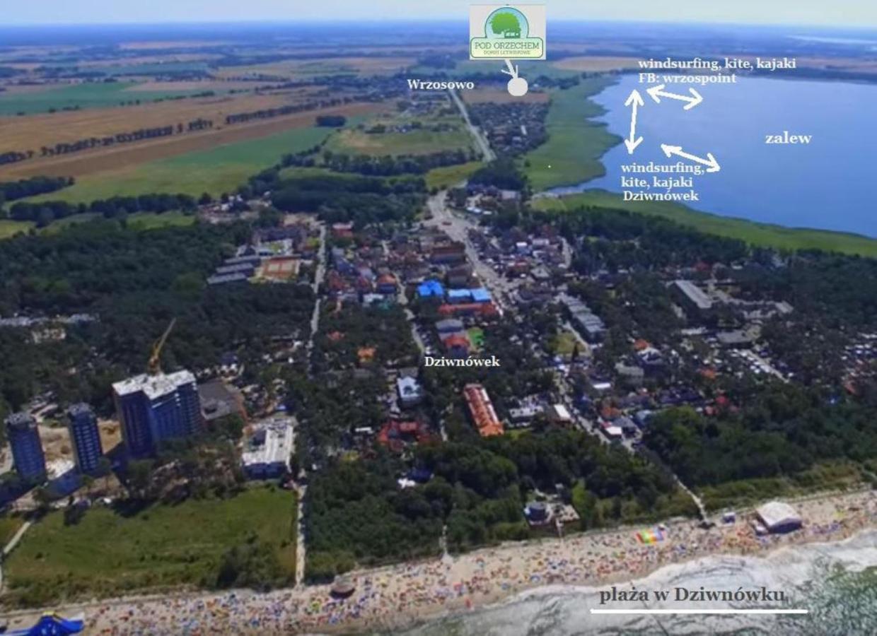 Domki Letniskowe Pod Orzechem Dziwnówek-Wrzosowo Wrzosowo  Zewnętrze zdjęcie