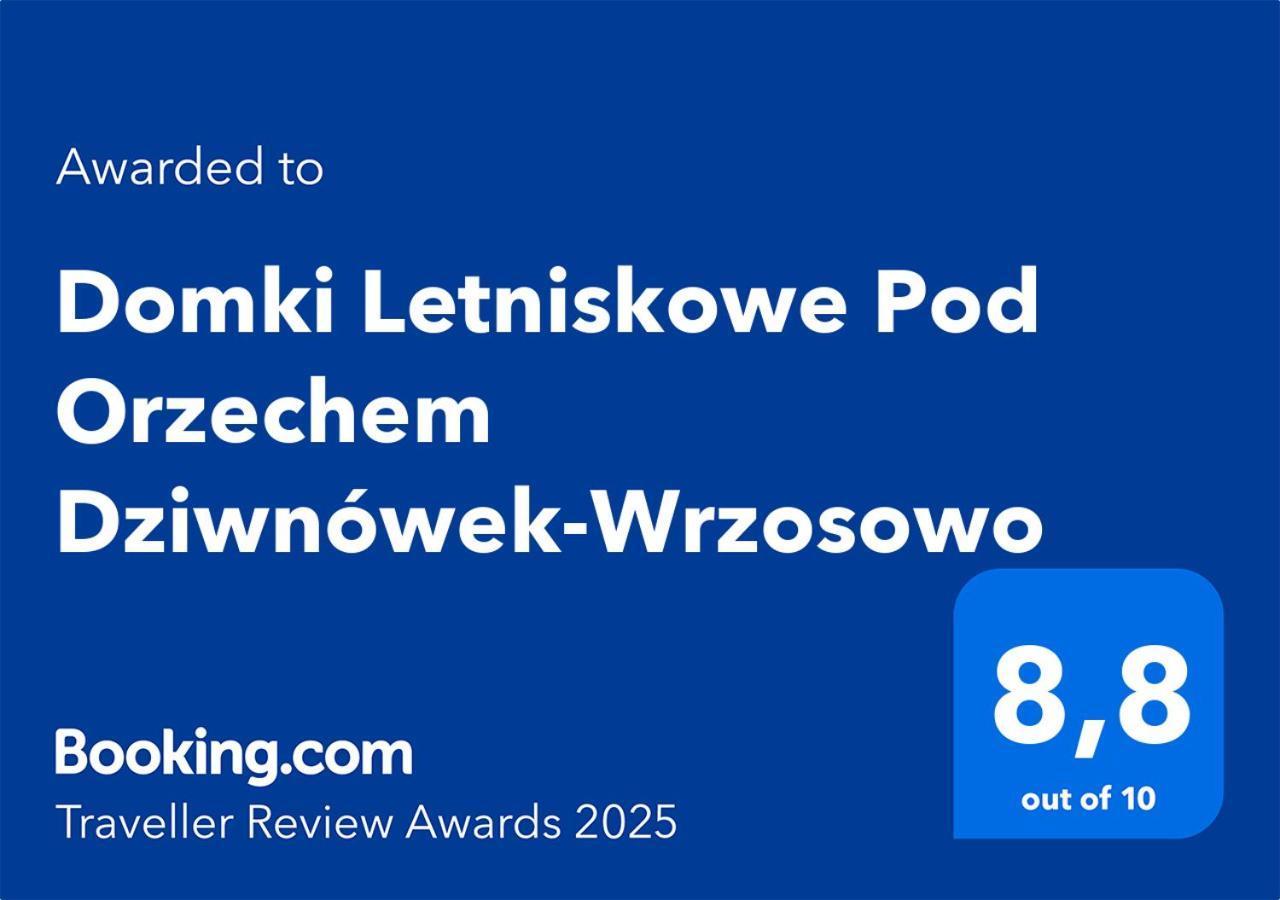 Domki Letniskowe Pod Orzechem Dziwnówek-Wrzosowo Wrzosowo  Zewnętrze zdjęcie